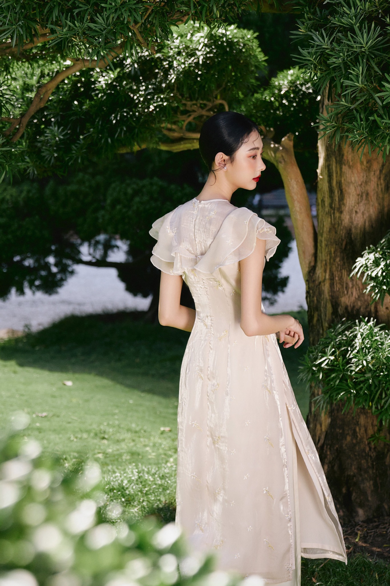 OLV - Áo dài AD Nguyệt Vân (Không kèm quần)