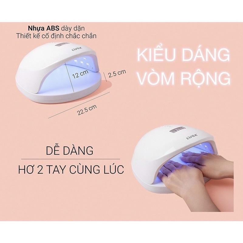 máy hơ móng tay cao cấp, máy hơ nail tích điện lugx