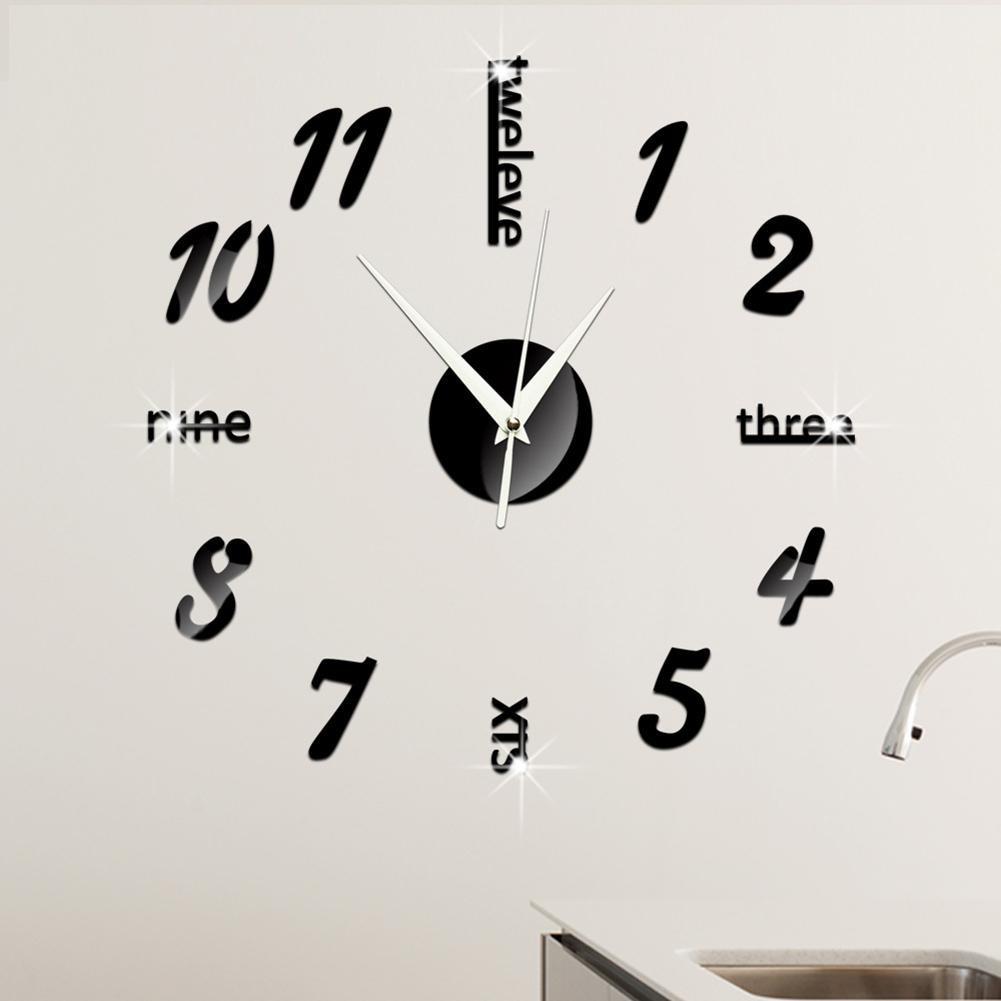 Đồng hồ treo tường không ồn sáng tạo