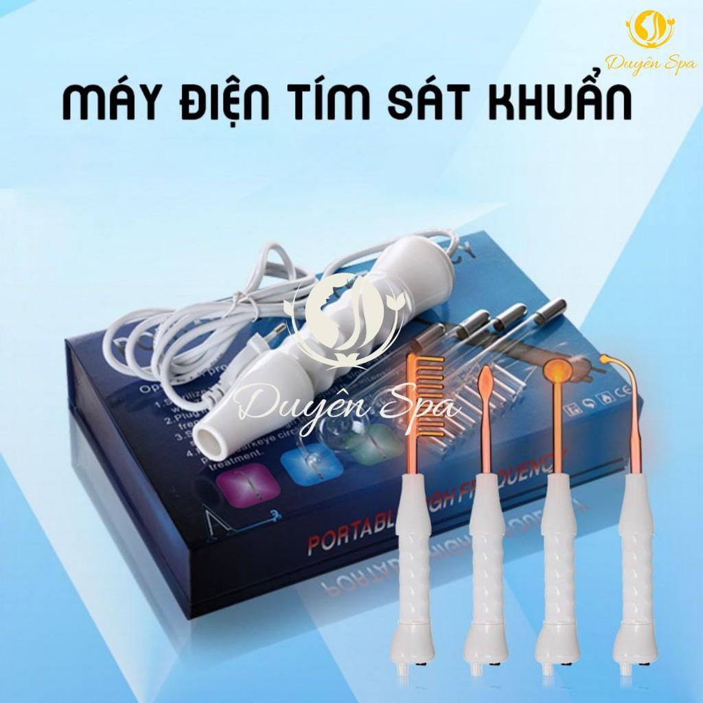 Máy Điện Tím Sát Khuẩn Kháng Viêm Sau Nặn Mụn Cầm Tay Cho Spa, Thẩm Mỹ