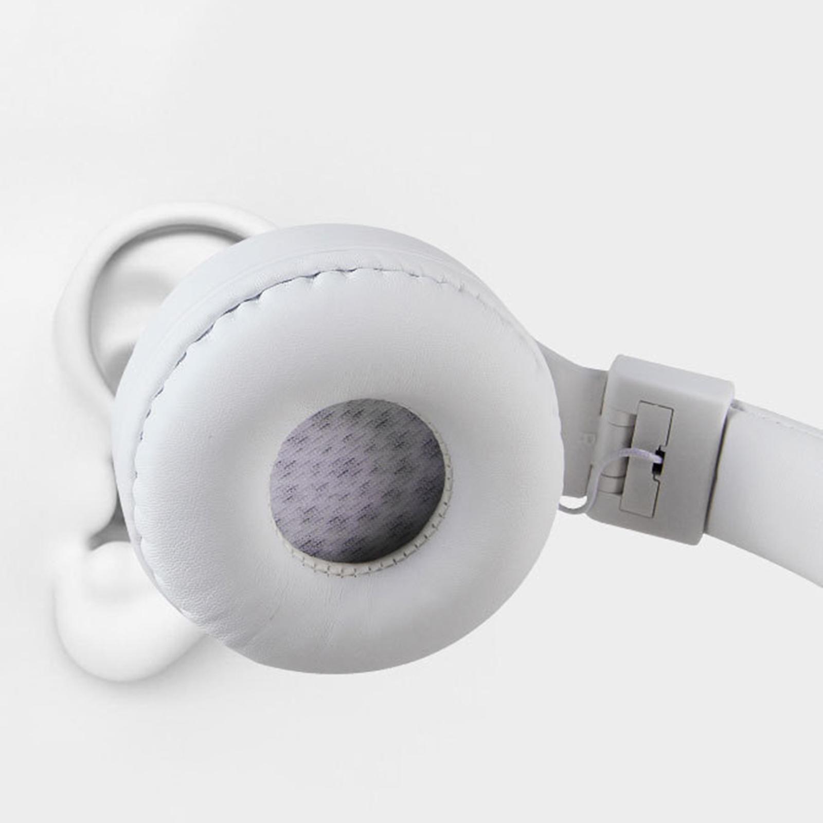 Over-Ear Headphone 3.5mm Foldable for Recording Cellphone Office Comfortable