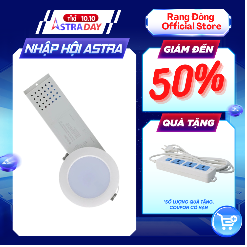 Đèn LED âm trần dự phòng Rạng Đông model D AT04L DP 110