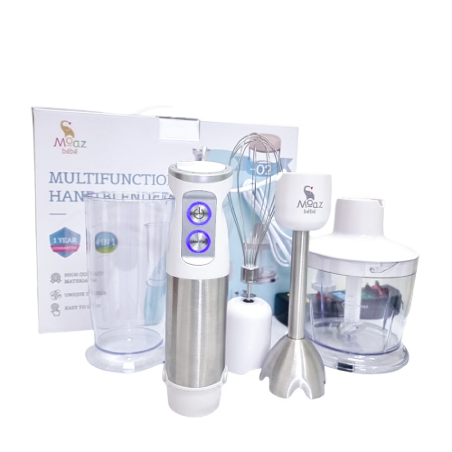 Máy Xay Cầm Tay Đa Năng Moaz Bebe MB026 - Hàng Chính Hãng