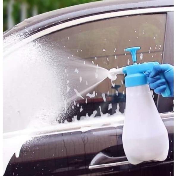 Bình xịt tạo bọt tuyết rửa xe ô tô cầm tay 1.8 lít tiện dụng