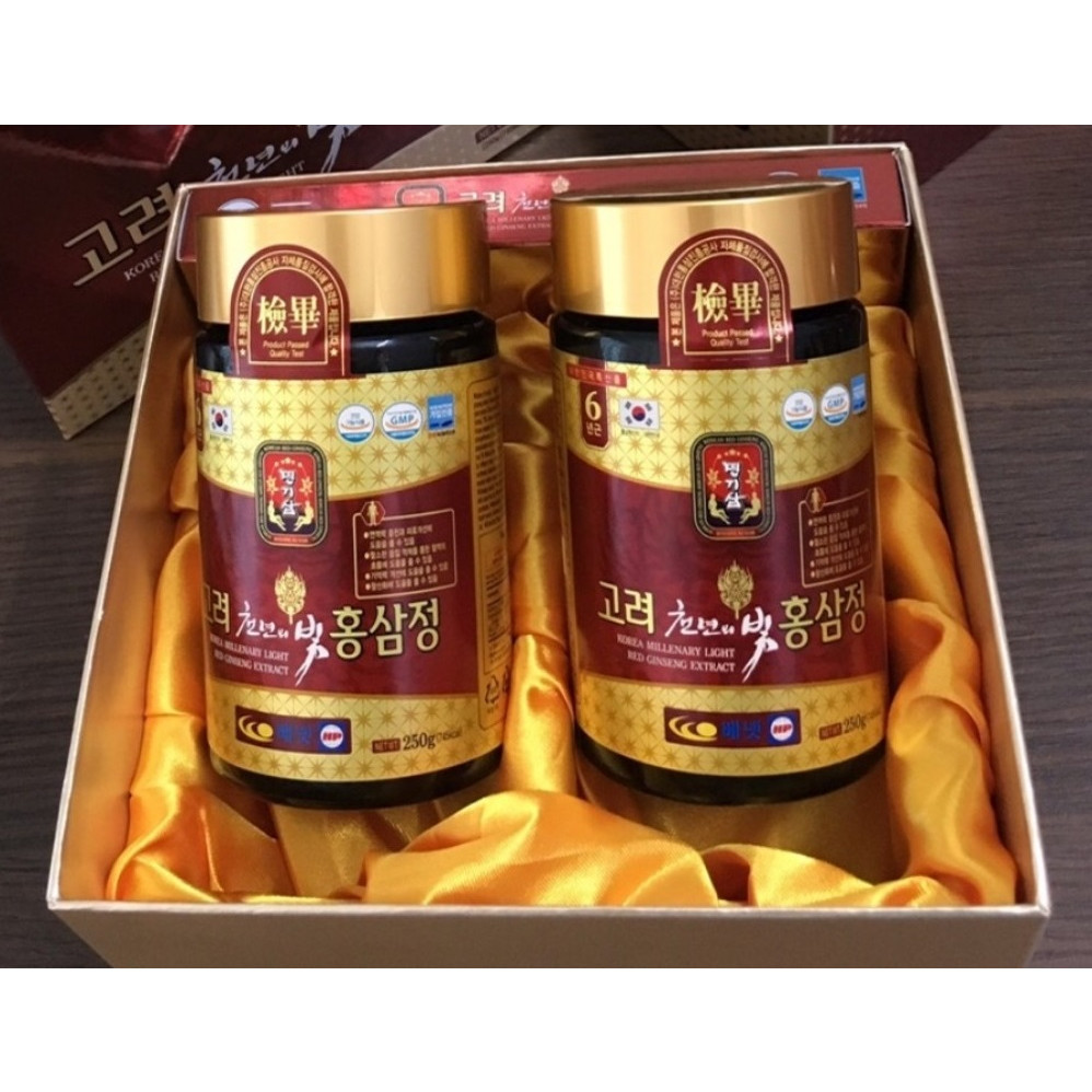 Cao hồng sâm MYEONG KI SAM Korean Millenary Light Red Ginseng Extract