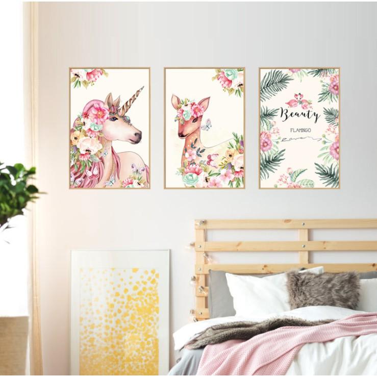 Decal trang trí tường - 3 KHUNG ẢNH BẮC ÂU HIỆN ĐẠI
