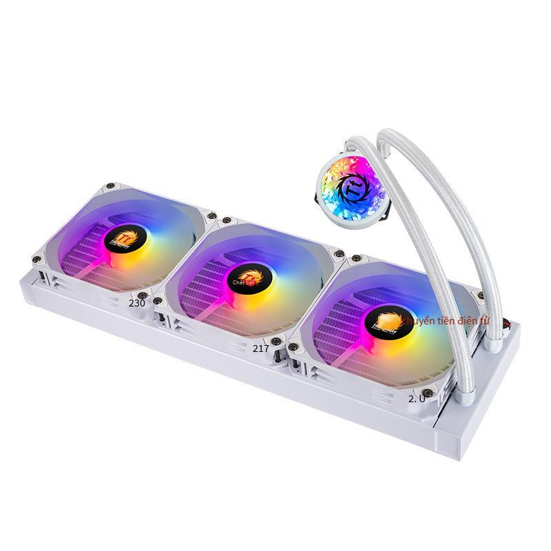 Máy tính để bàn phong cách mới nhất tích hợp bộ tản nhiệt CPU làm mát bằng nước ARGB Shenguang điều khiển nhiệt độ đồng bộ quạt tắt tiếng