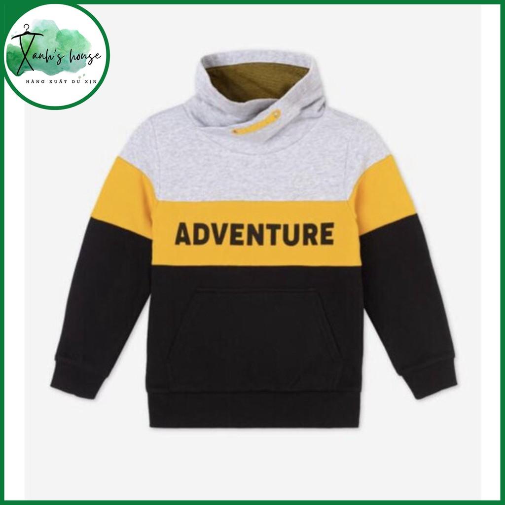 Áo Hoodie Bé Trai Geejay xuất Nga nỉ da cá cao cấp mềm đẹp kiểu dáng dễ thương giúp bé thoải mái vận động XanhHouse