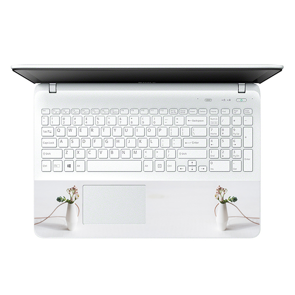 Mẫu Dán Decal Hoa Văn Trang Trí Laptop LTHV-218