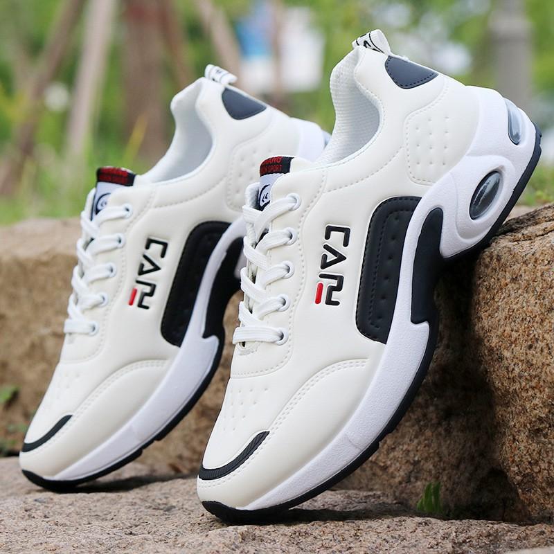 GIÀY SNEAKER ĐẾ HƠI CAO CẤP (ĐEN/TRẮNG)