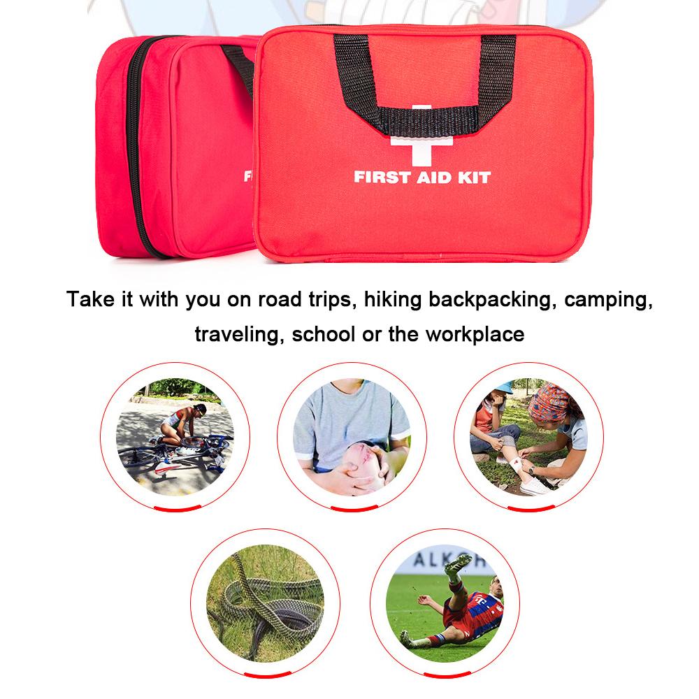 234pcs Multifunctional Survival First Aid Kit Medical Bag For Home Outdoor Emergency Set Travel Camping Hiking Medical Kits
