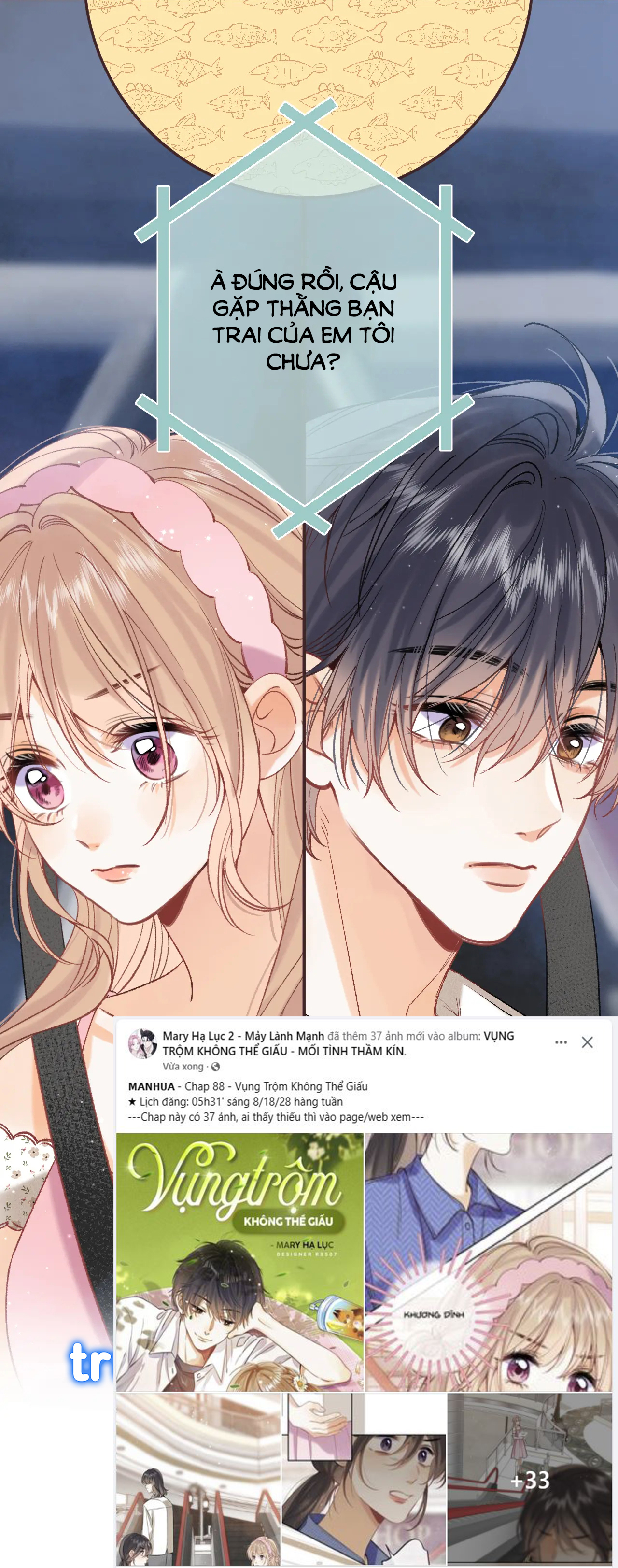 vụng trộm không thể giấu - mối tình thầm kín chapter 88.2 18