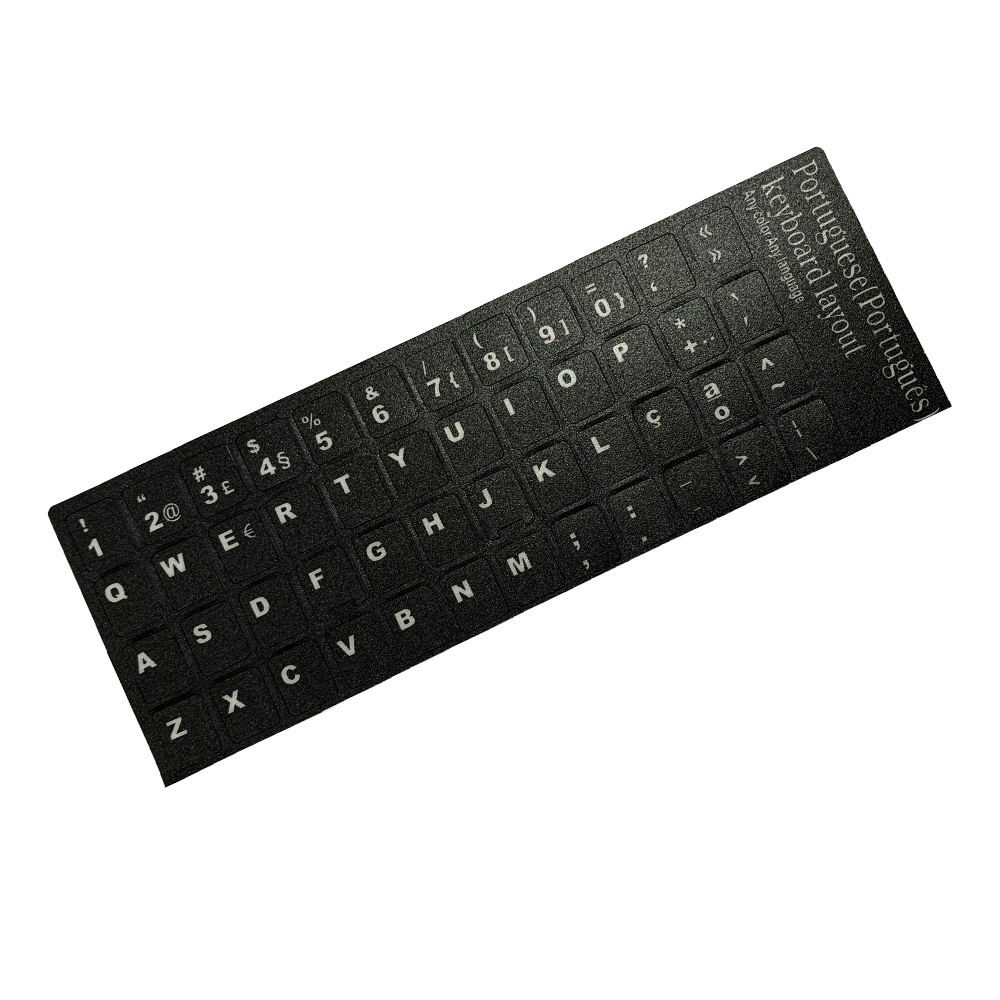 Miếng Dán Bàn Phím Tiếng Bồ Đào Nha, Angola - Portugal Keyboard Sticker