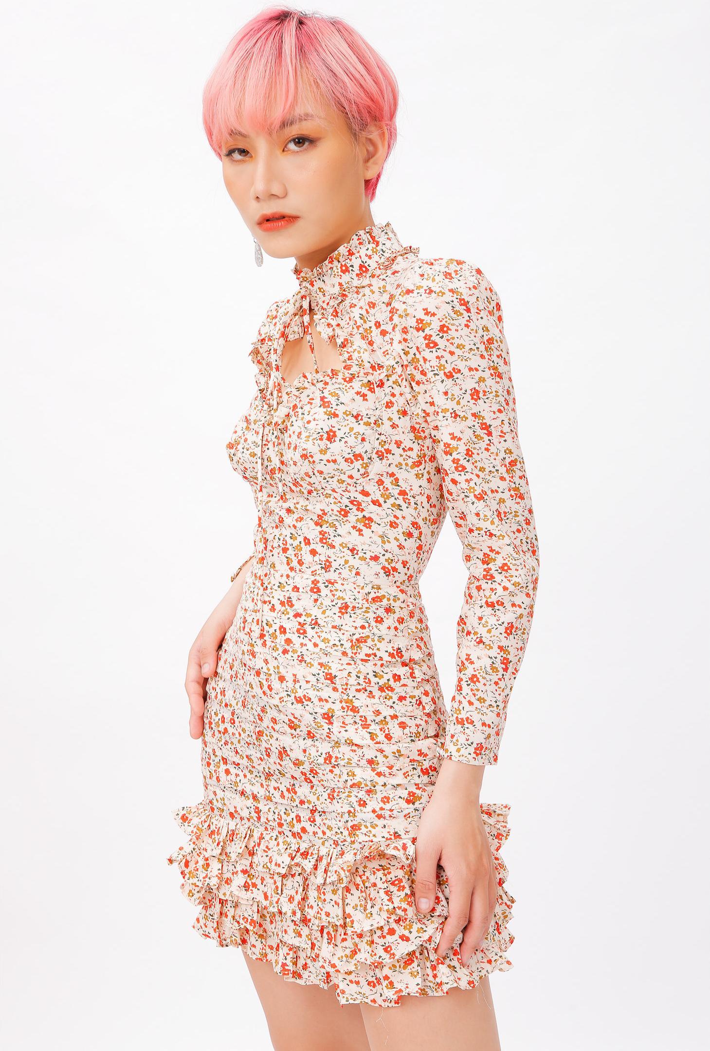 Đầm Pertty Flower Minidress