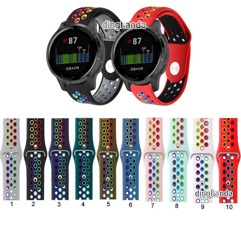 Dây Đeo Silicon Cho Đồng Hồ Thông Minh Garmin Vivoactive 4