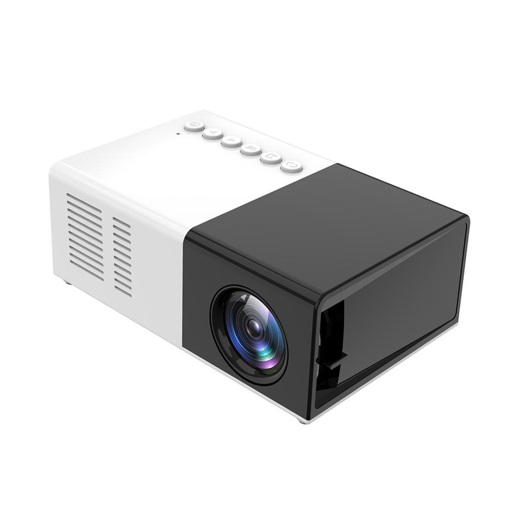 Portable Mini Projector LED 1080P Home Film Cinema Connect PC Laptop UK Type A