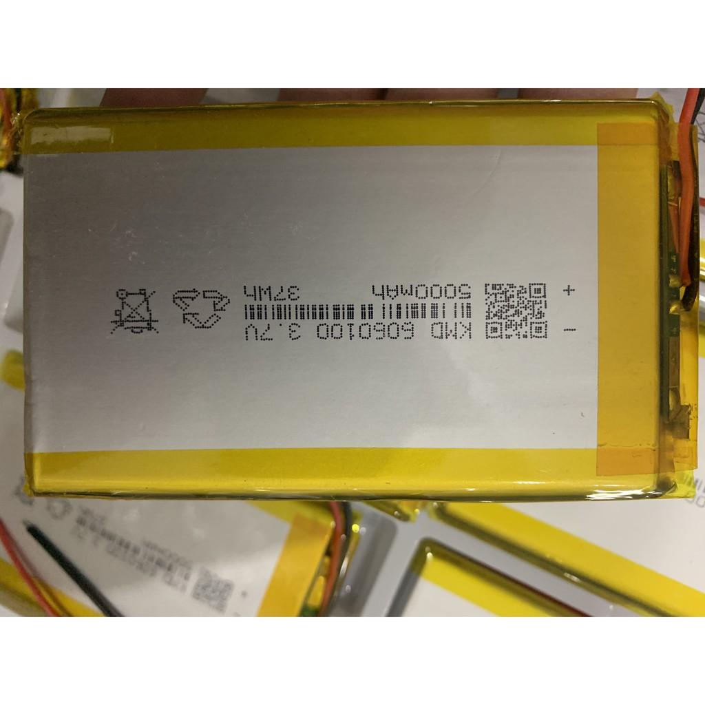 Pin lipo- Pin lithium Polymer 660100 5000mAh - chuẩn dung lượng