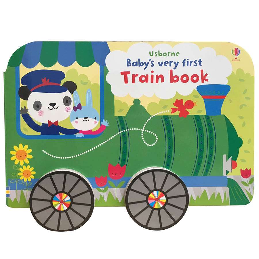 Sách thiếu nhi tiếng Anh - Usborne Baby's Very First: Train Book