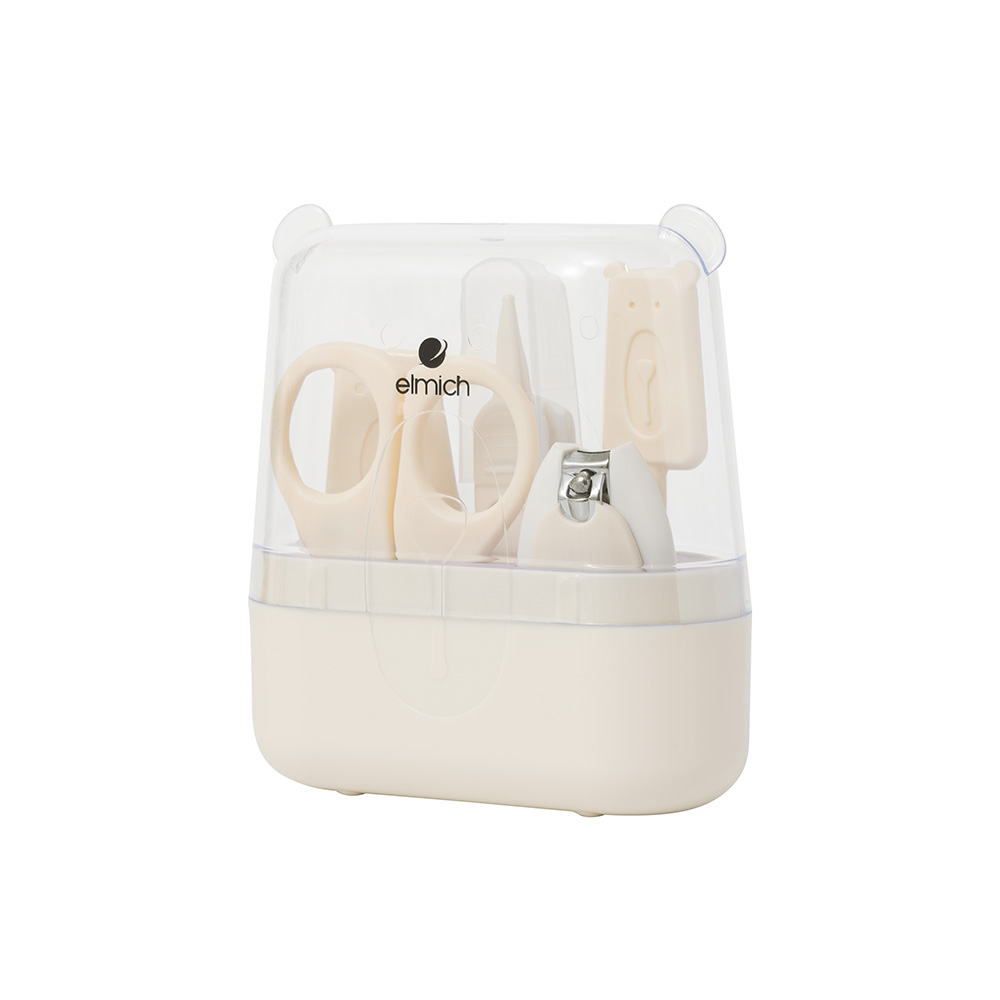 Bộ Dụng Cụ Chăm Sóc Móng, Tai Cho Bé Elmich BabyCare EL3041, Hàng Chính Hãng, Hộp Gọn Nhẹ - JoyMall