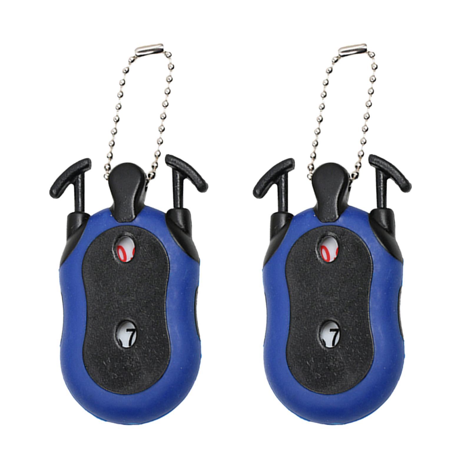 2x Golf  Counter Golf Stroke Putt r Dual Dial  Counter