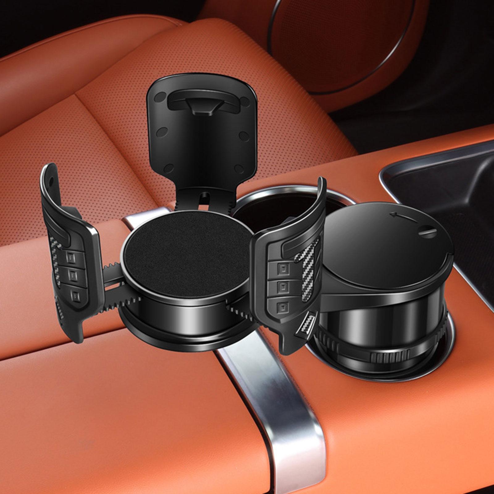Car Cup Holder Expander ,Car Accessory with Adjustable ,High Capacity, Adapter Organizer for Automotive Beverage Cup Drink Placement ,Auto