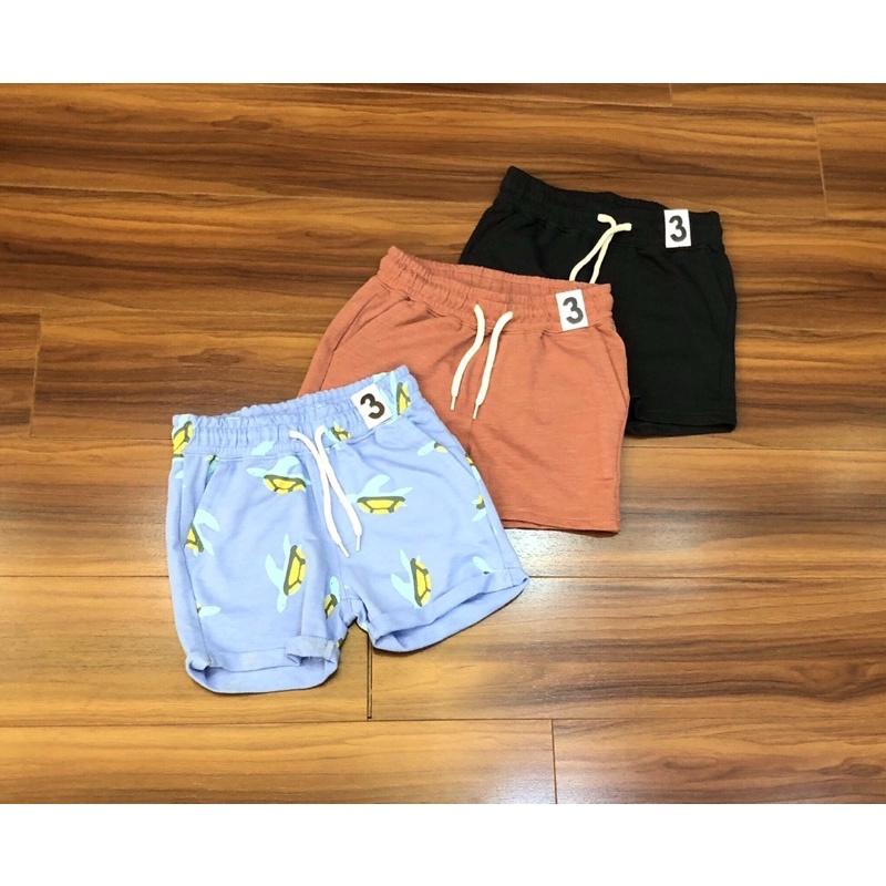 Quần short cotton on bé trai chất da cá mỏng mặc mềm mát siêu thích