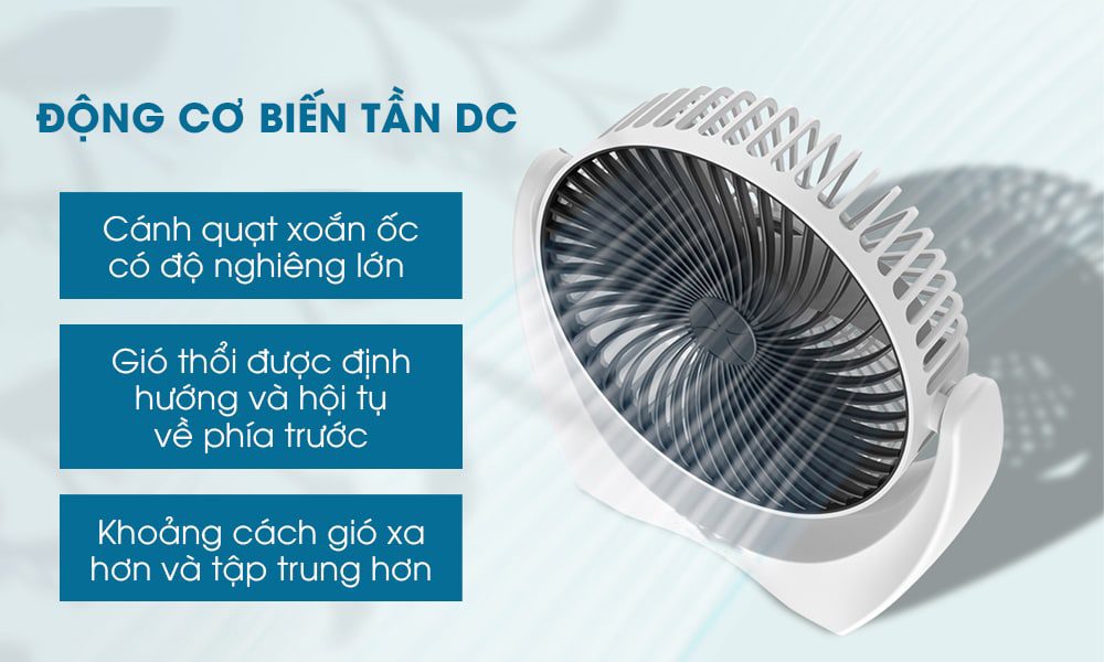 Quạt MiNi Để Bàn Cổng USB, Tích Điện - Hiệu Suất Cao - Xoay Linh Hoạt 210 độ - Không Tiếng Ồn