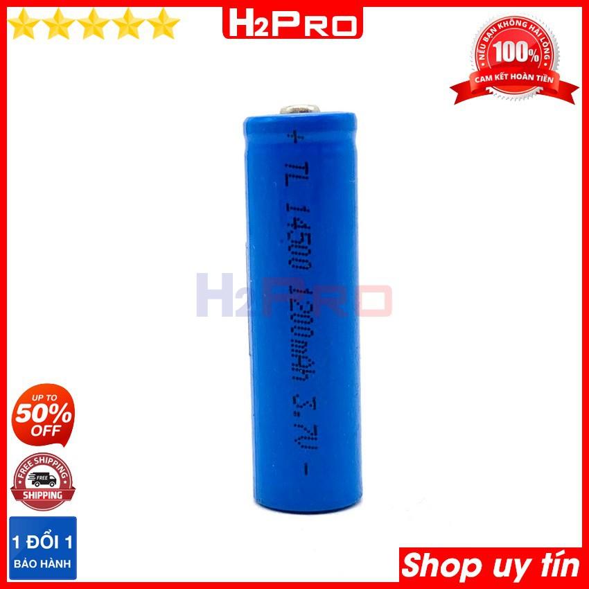 Pin sạc 14500 H2Pro 3.7V 1200mah cao cấp , pin sạc 14500 xịn-an toàn khi sử dụng