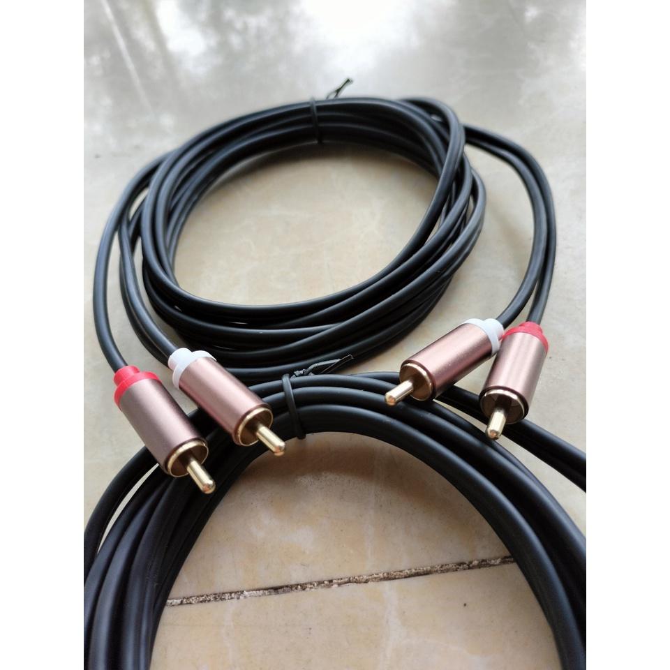 Cáp AV hoa sen 2 đầu RCA 2M cao cấp