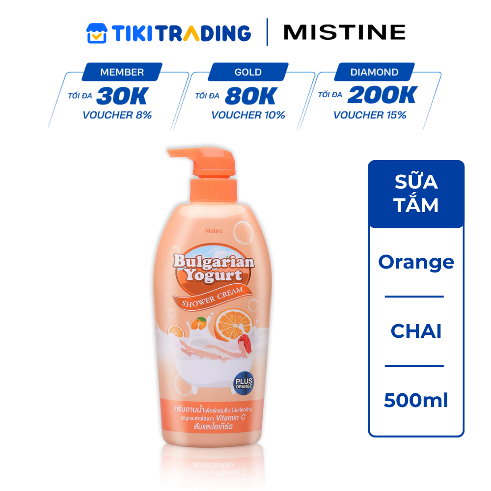 Sữa tắm cao cấp Mistine Bulgarian Yogurt Plus
