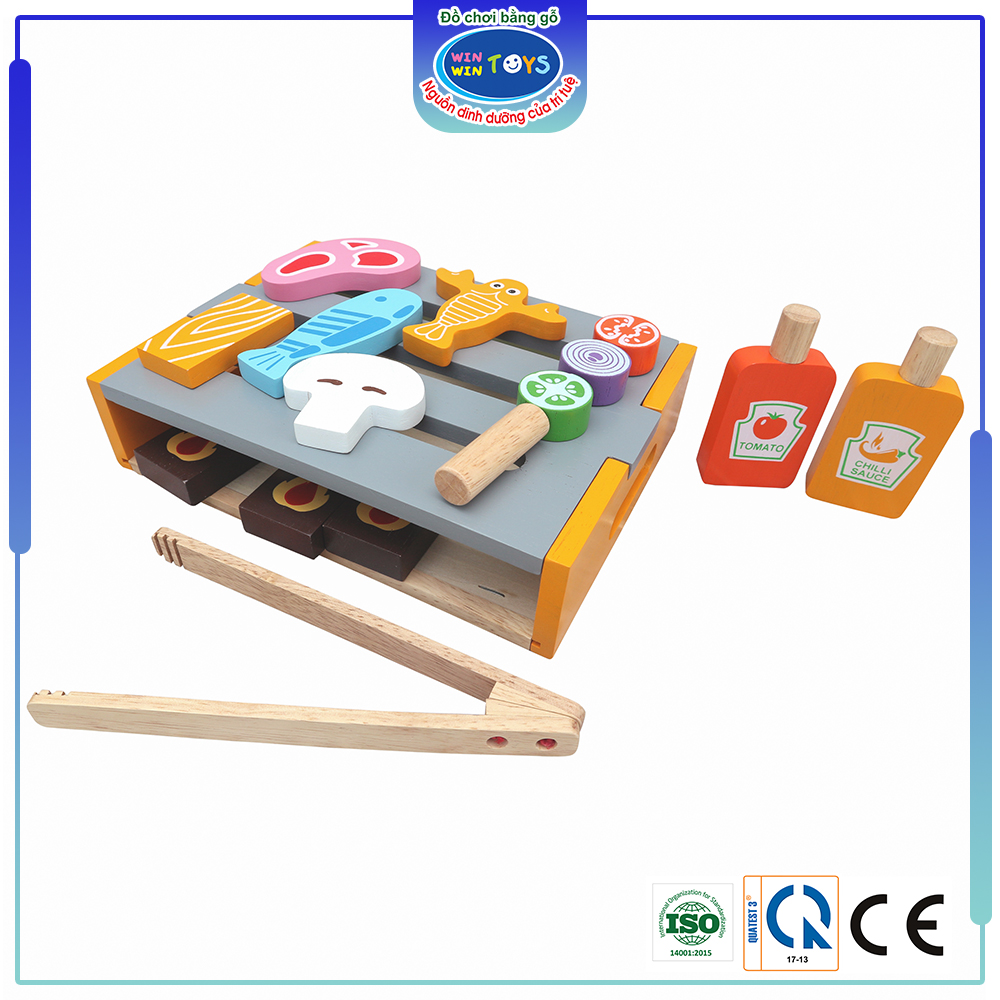 Đồ chơi gỗ Winwintoys - Bếp nướng 66032