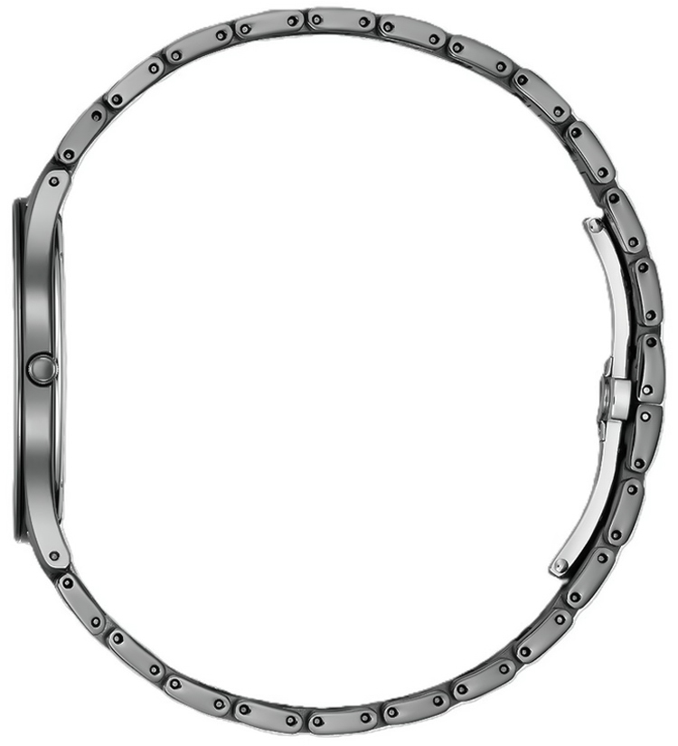 Đồng Hồ Nam Citizen Siêu Mỏng Dây Thép Không Gỉ AR3017-58E - Mặt Đen (Sapphire)