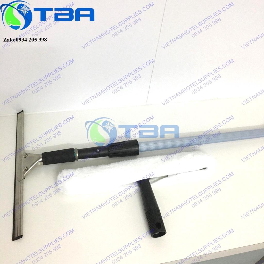 Bộ cây lau kính nối dài 1,2m thân hợp kim nhôm cao cấp