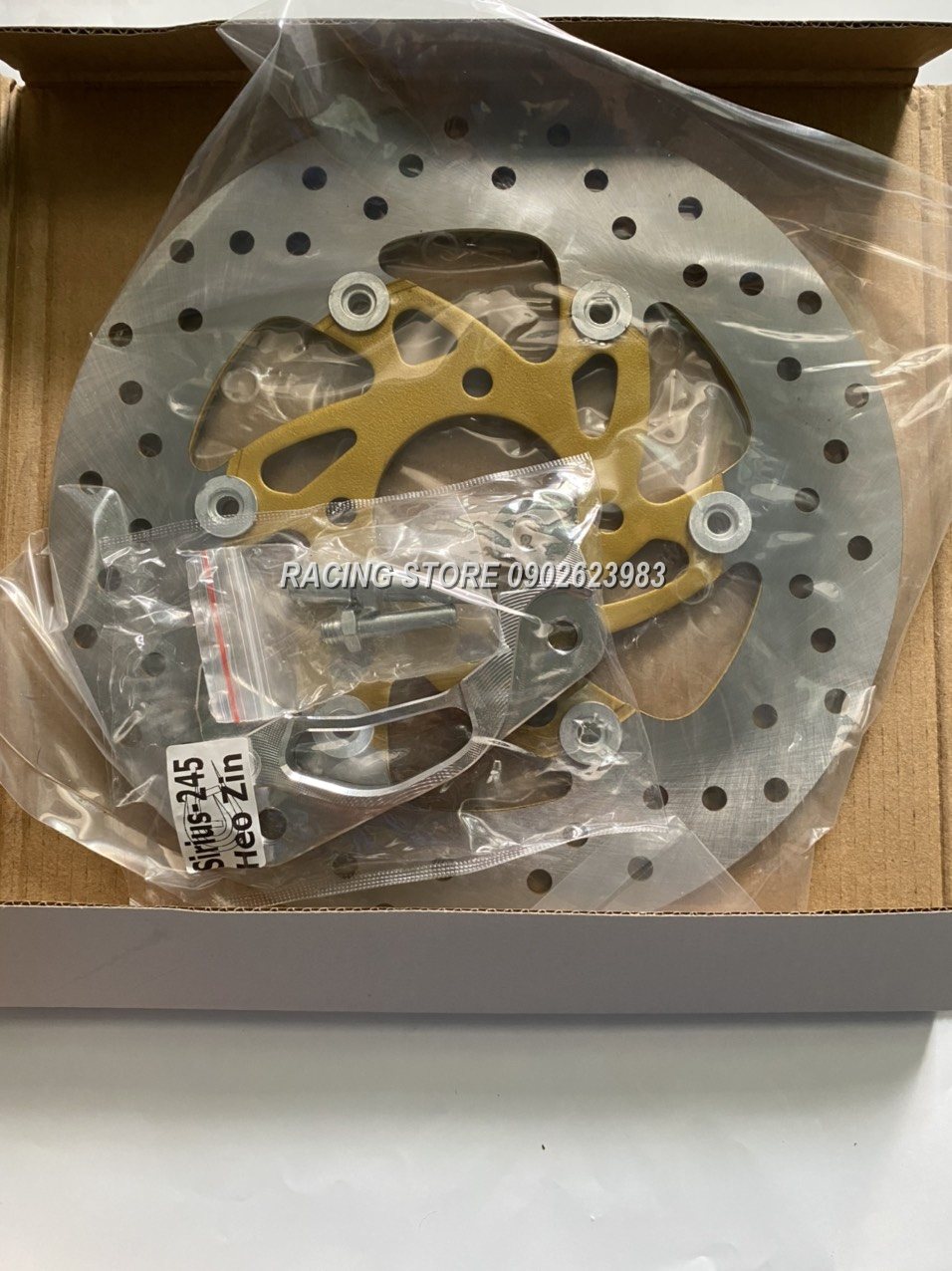 ĐĨA YAZ 245+ PAS ĐĨA CNC GẮN CHUẨN CHO SIRIUS, JUPITER, TAURUS VÀ EXCITER 2006-2010