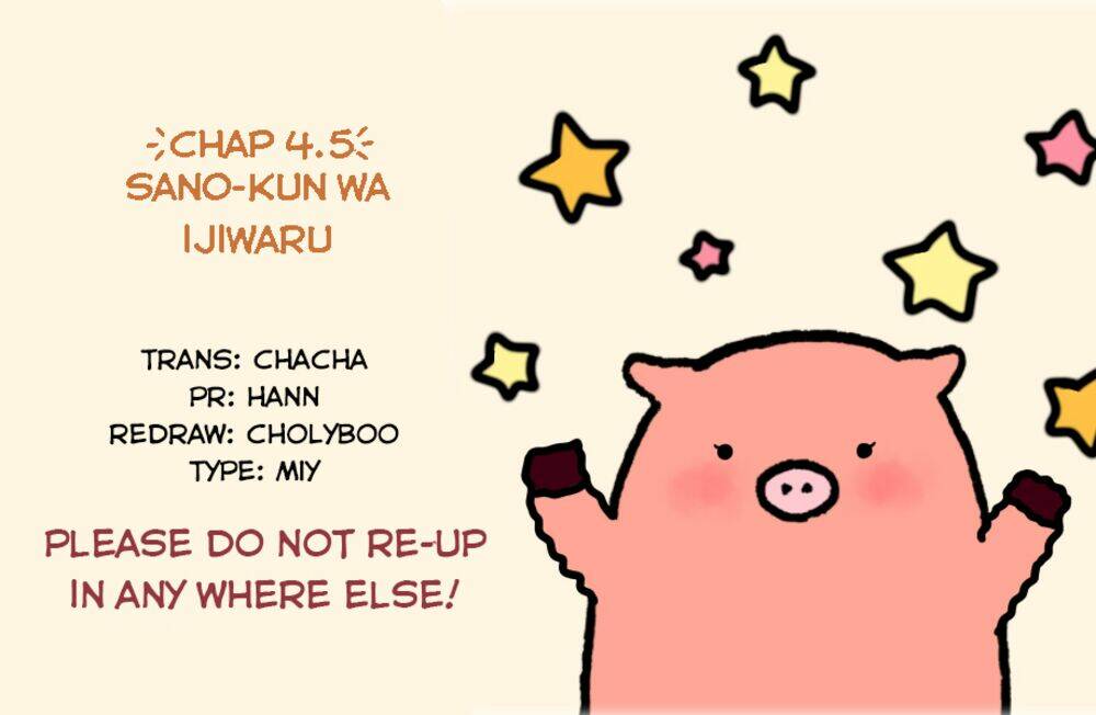 sano-kun wa ijiwaru chapter 4.5 1