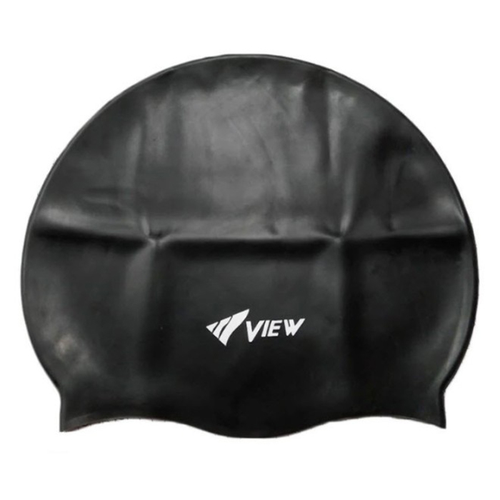 Bộ Kính Bơi VIEW V610 AMBK (Xanh Aquamarine) Chống Sương Mù Chống tia UV Và Nón Bơi View V31(Đen) - Hàng chính hãng 100% sản xuất tại Nhật Bản