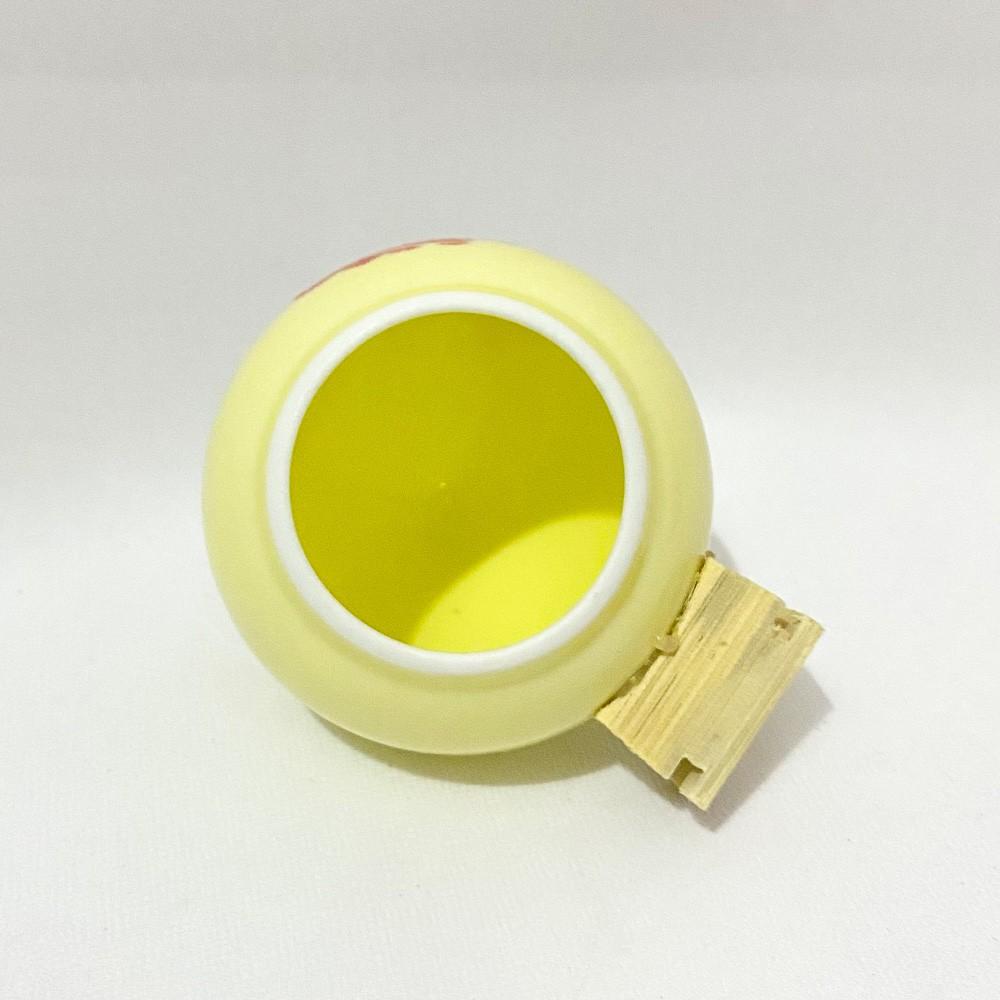 Cóng chim họa mi, chim khuớu chất liệu gốm sứ cao cấp họa tiết siêu đẹp - Combo 3 cóng sứ khướu, chim họa mi