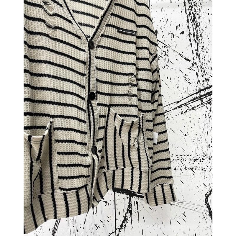 Áo khoác “TVD STRIPES TAN CARDIGAN