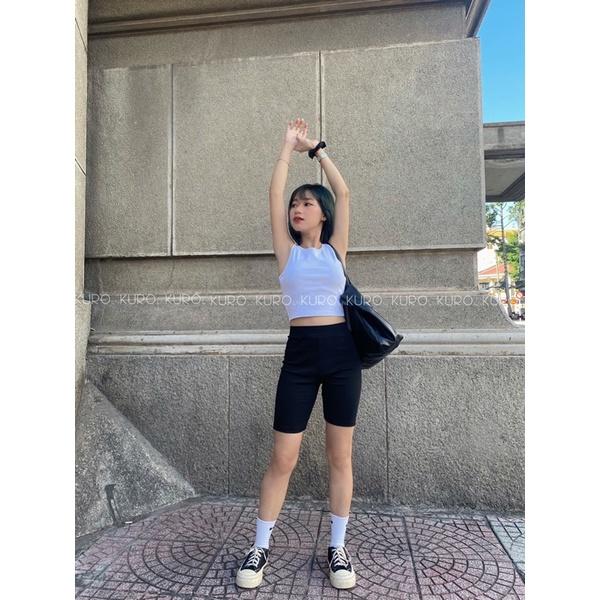 Quần biker co giãn freesize