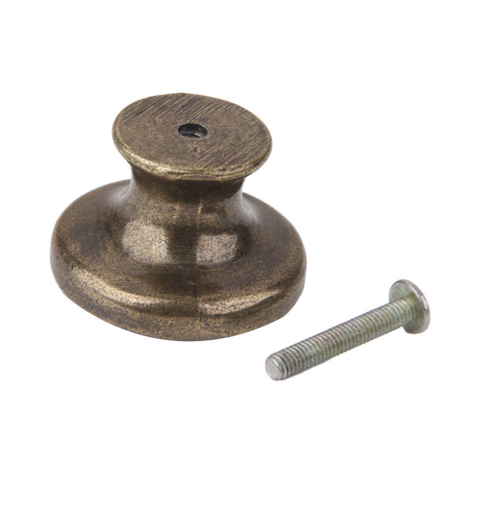 2Pcs Vintage Cabinet Door Drawer Wardrobe Bin Handle Pull Knob Hardware