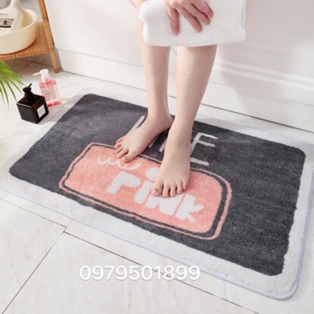 Thảm chùi chân cao cấp size 45 x65