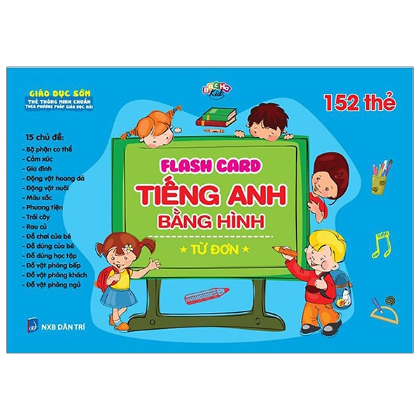 Flashcard Tiếng Anh Bằng Hình Từ Đơn