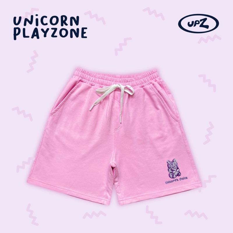 UPZ Quần Shorts Thêu Gummie