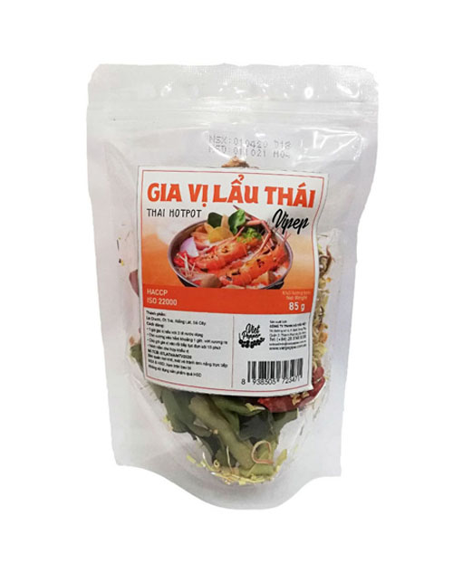 Gia Vị Nấu Lẩu Thái Tự Nhiên Vipep 85g