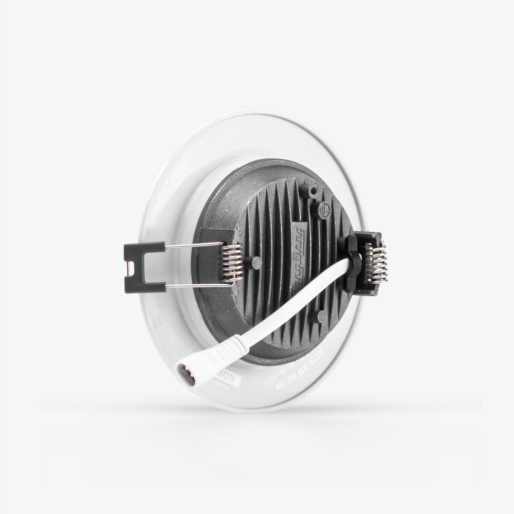 Đèn LED Rạng Đông âm trần downlight đổi màu 7W Model: AT10 ĐM 90/7W