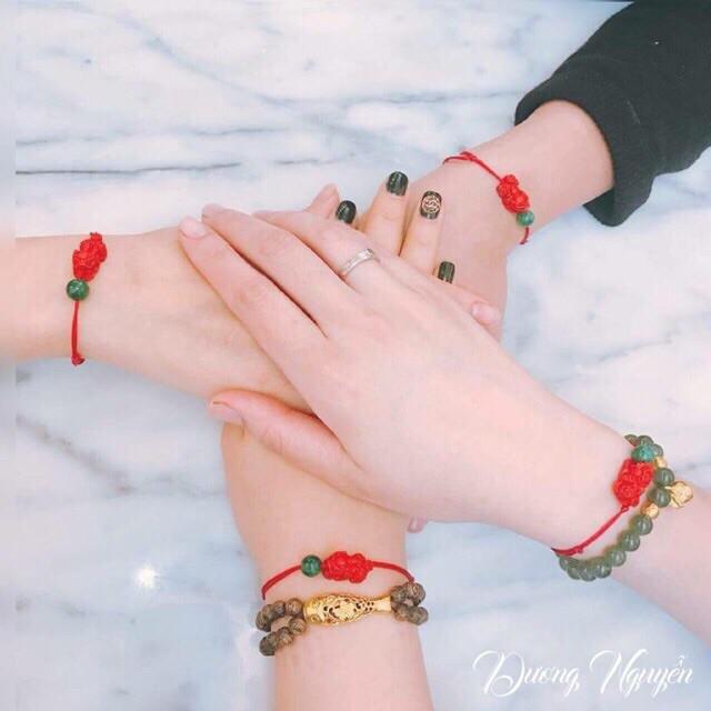 Dây dù 0.4mm làm kim chỉ đỏ,vòng tay loại 1