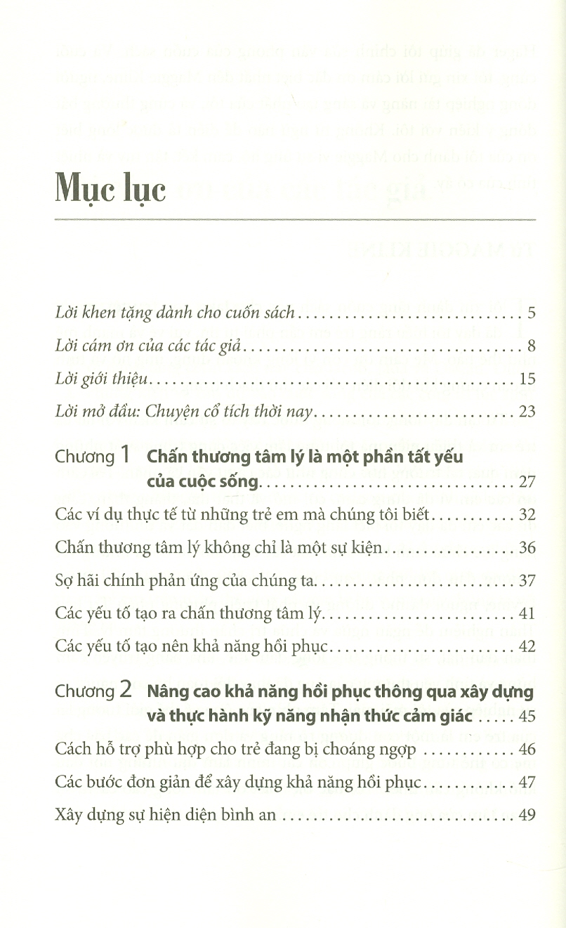 Bảo Vệ Trẻ Trước Chấn Thương Tâm Lý