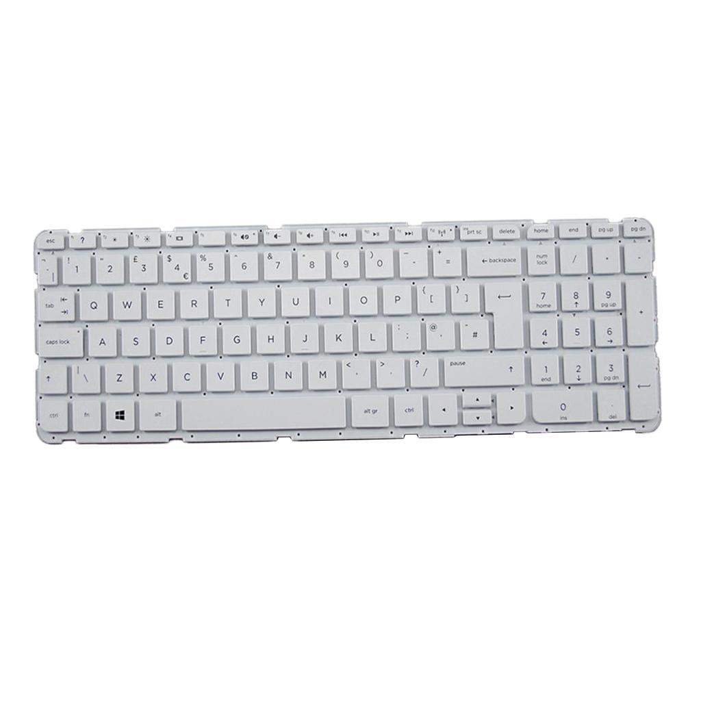 Laptop Desktop Full Size Keyboard UK ABS for HP Pavilion 15-n 250 G3 256 G3