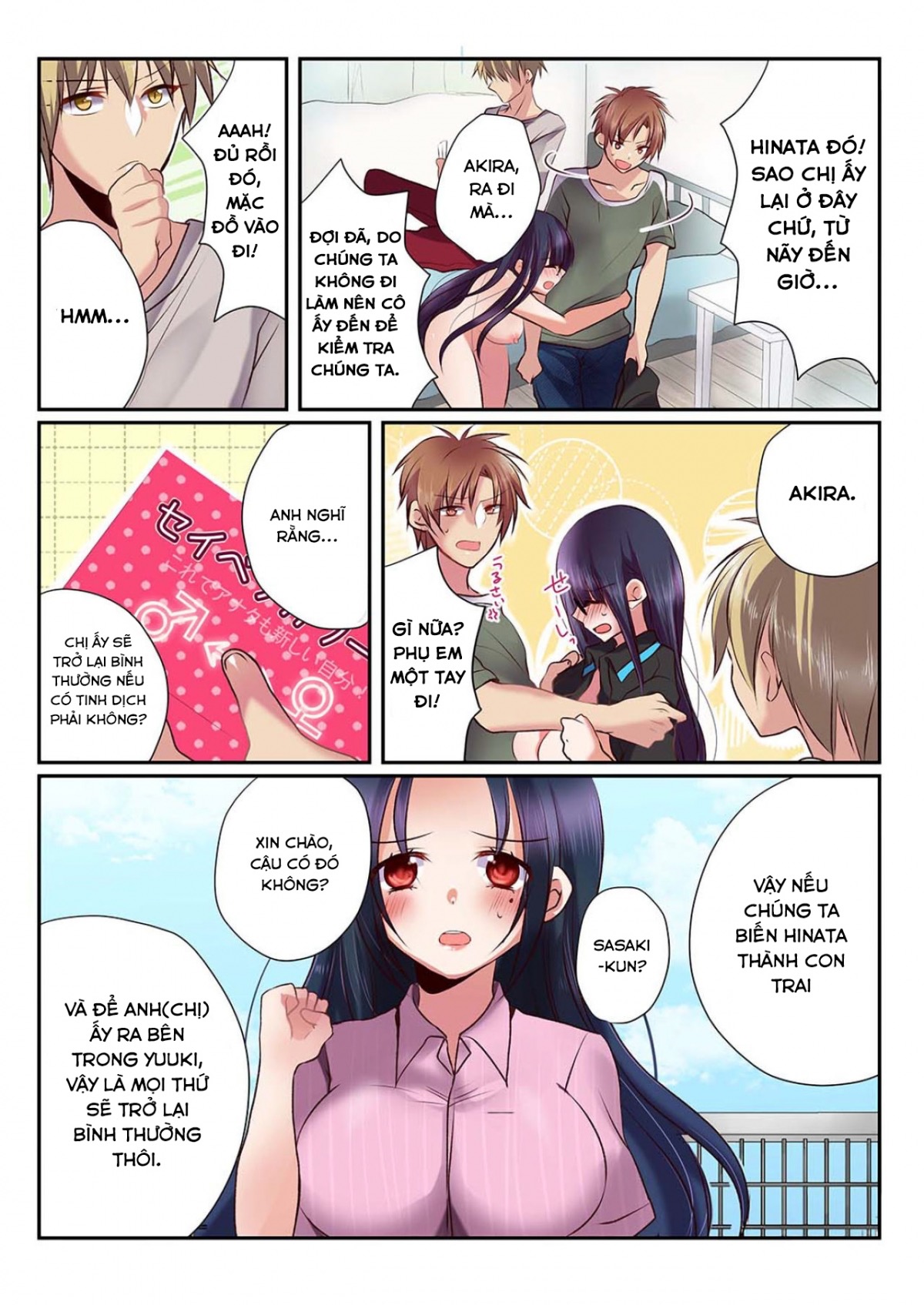 thuốc biến đổi giới tính chapter 2 21