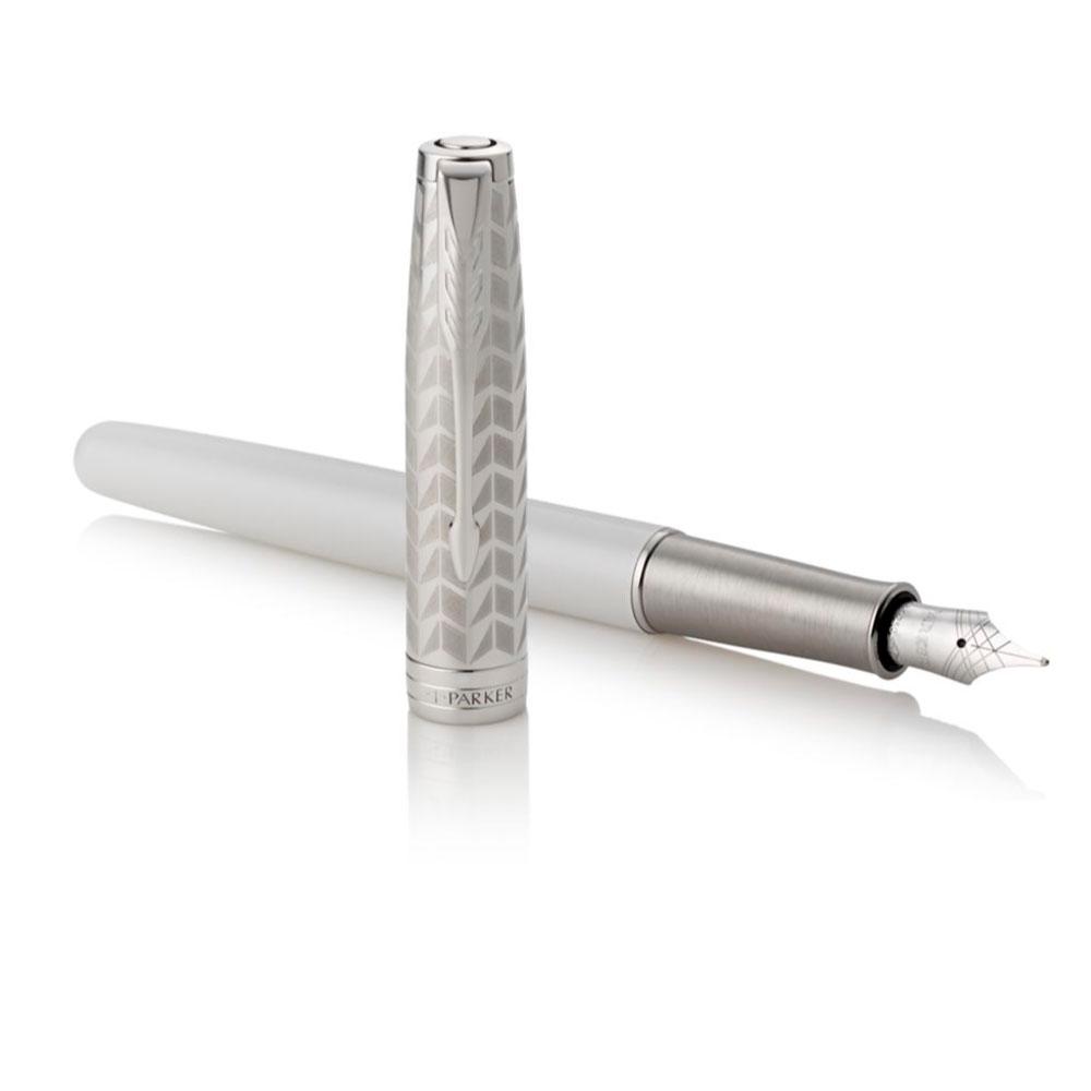 Bút máy cao cấp Parker Sonnet MetalPearl CT 18K GB-1931548